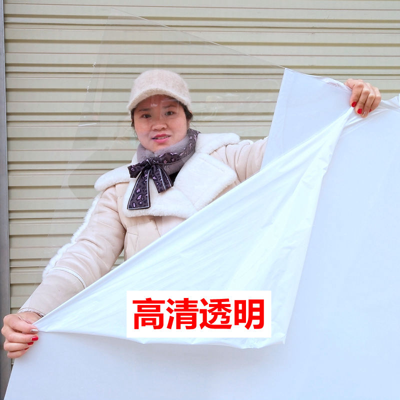 摩托车前挡风玻璃电动车三轮车挡风板加厚加大加高改装通用透明