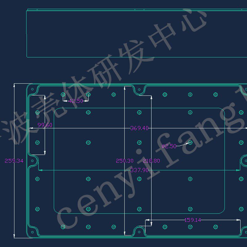 塑料外壳/接线盒/防水盒F12:380*260*105