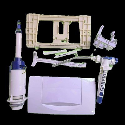 一代隐藏式水箱配件冲水面板轮船进水阀按纽排水阀老式船用配件