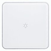 y涂鸦 规aZigBeeu火中欧触摸单t钢化玻璃 86型英开关