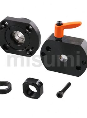 //米米R品8MSUI支撑座思标准ZW丝杠支3015/ 座梯形丝杆M度I12 M10