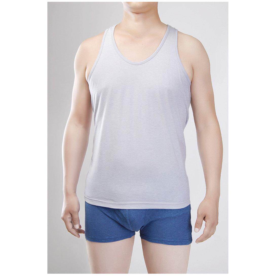 绿洲男士背心棉麻休闲运动纯色跨栏无袖背心舒服透气打底衫背心