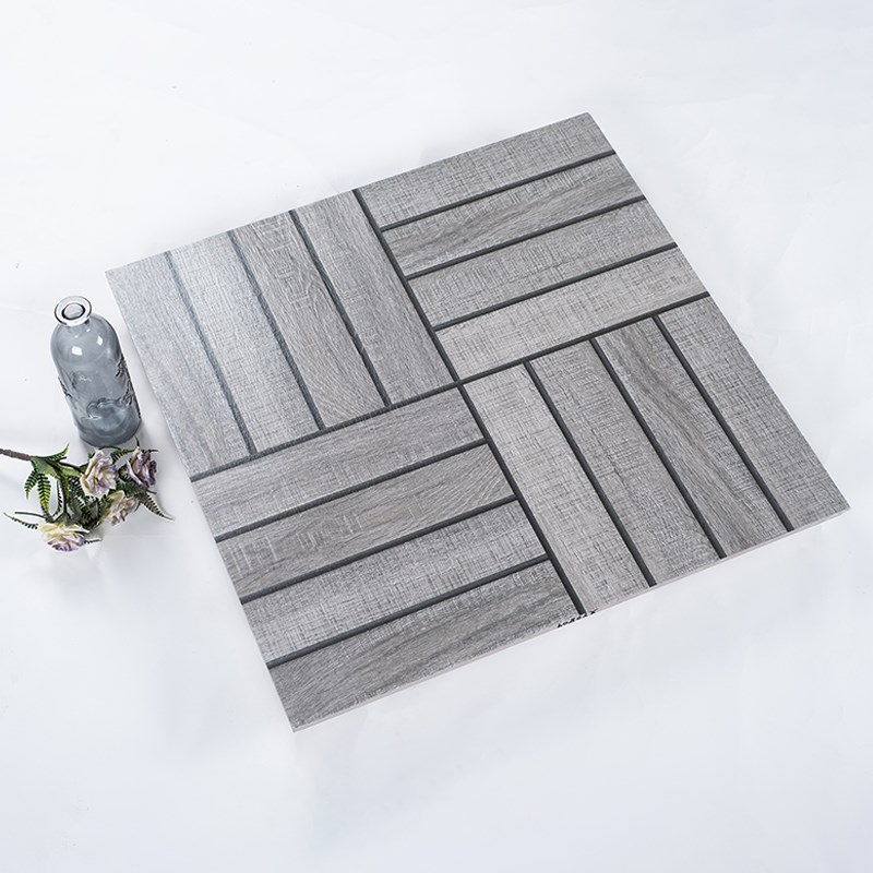 木纹砖 露台地板砖仿实木阳台瓷砖600x600室外庭T院防滑地砖网红