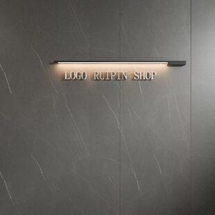 创意极简长条照画壁灯简约现代镜前灯走廊过道背景墙床头线条壁灯