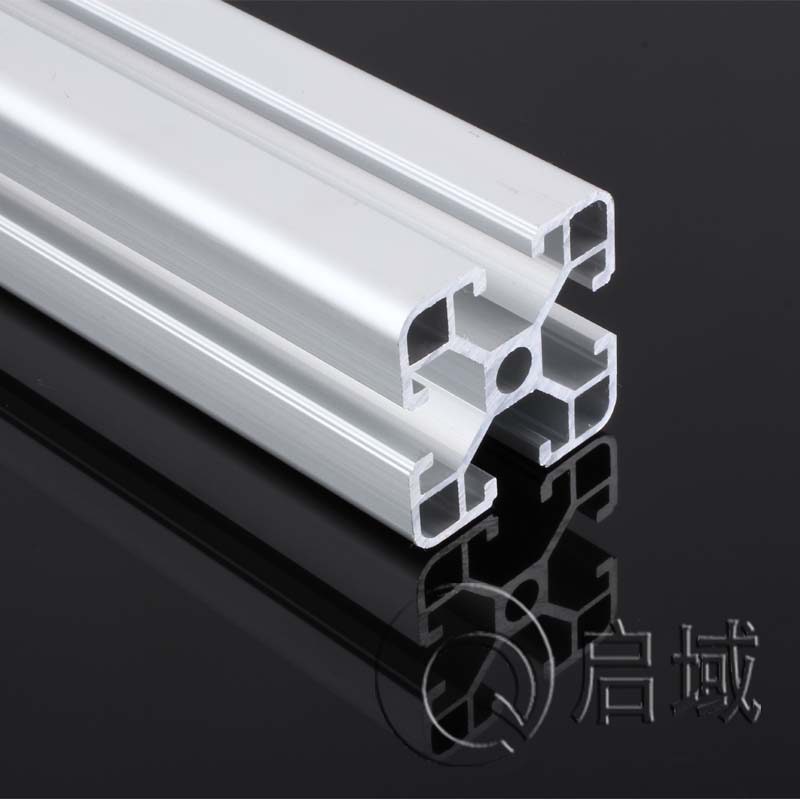 工业铝型材40i40欧标轻型工作台铝型材4040B轻型启域厂家直供