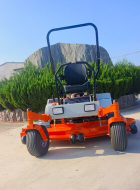 零转向48/60寸轮式驾驶式割草机 座驾充电式碎草机草坪花园割草机