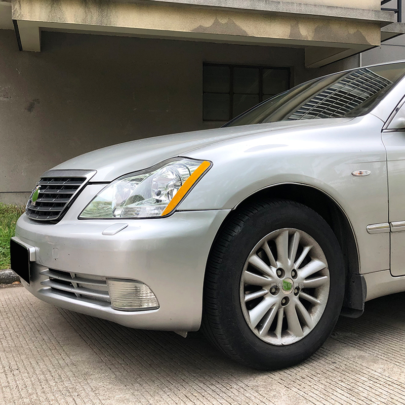 美规大灯反光05-09款12代丰美版田改装S装饰警示车灯贴纸