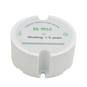 TP10无线超低功耗一体化温湿度传感器采集内置5年电池一键启动