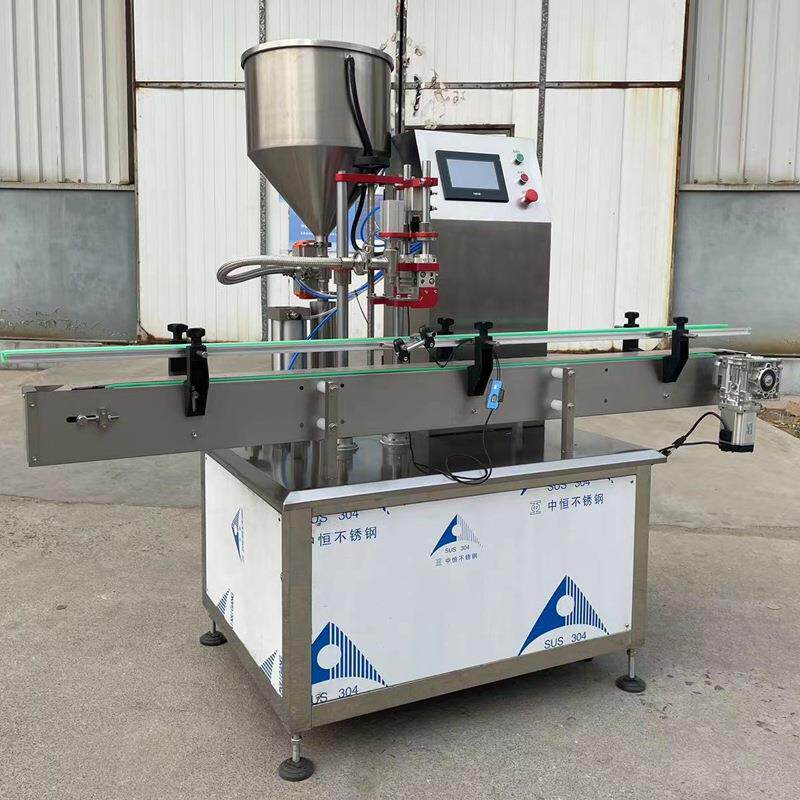 单头高速气缸柱塞灌装机 洗衣液日化灌装机 农业林业农药灌装设备