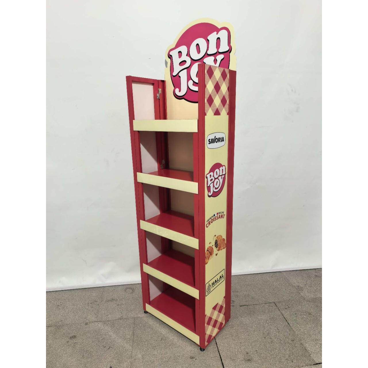 零售货架促销陈列架展示架纸纸产品ABS展示柜纸板纸货架落地商超