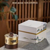 香薰炉牛创意铜香炉茶道香炉新中式 檀香炉五炉品家用禅意室内盘香
