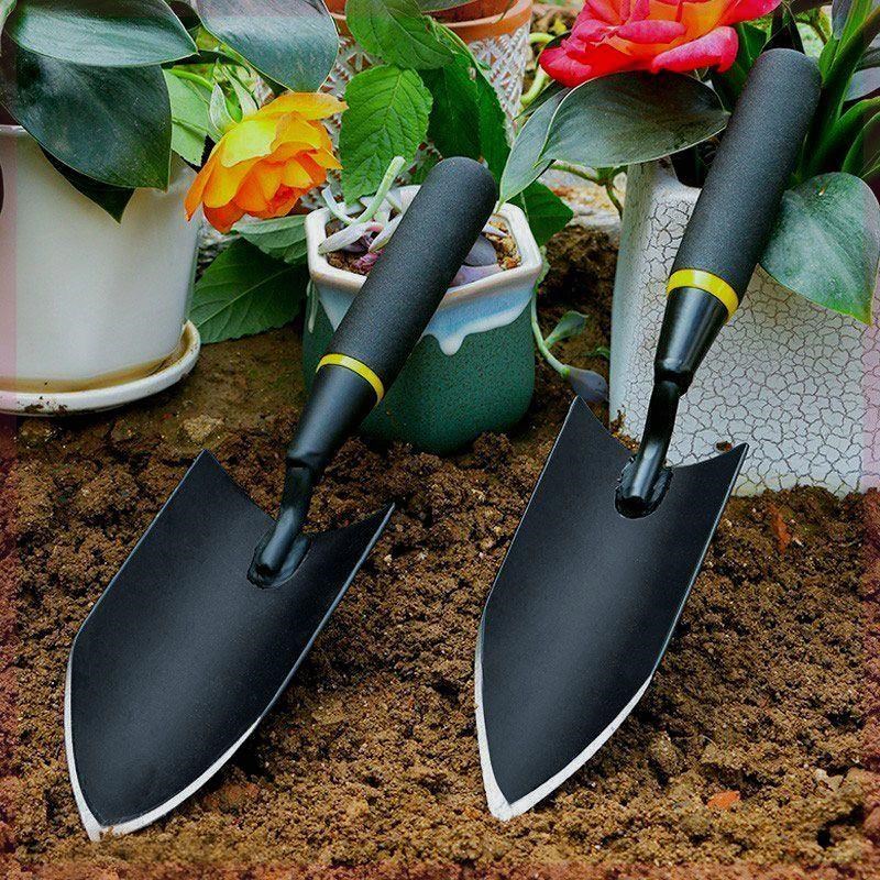 锰钢小铲子特厚园艺农用工具种花家用种I菜户外挖土神器赶海铁锹