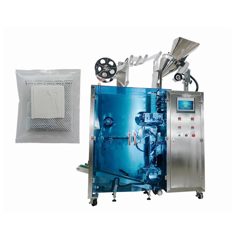 内外袋无纺布挂耳咖啡包装机自动螺杆下料滴漏滤挂式咖啡包装设备