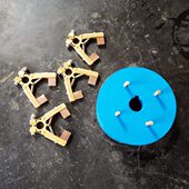 束线机集电环滑环导电 绕线机滑环 电工机线滑环 线缆机械集电环