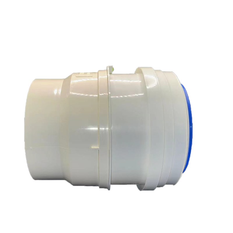 180转110厨房止逆阀管道大小头油烟机变径出风软管转pvc管转接110