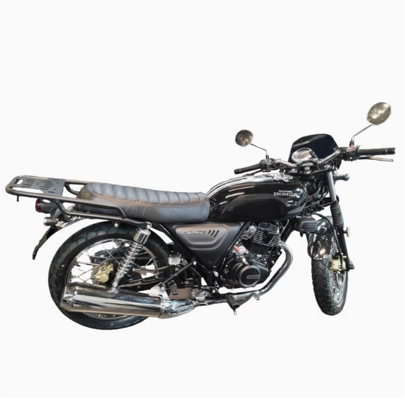 适用于本田覆古车CGX150改装后货架尾箱架载物架侧翻脚踏货架配件