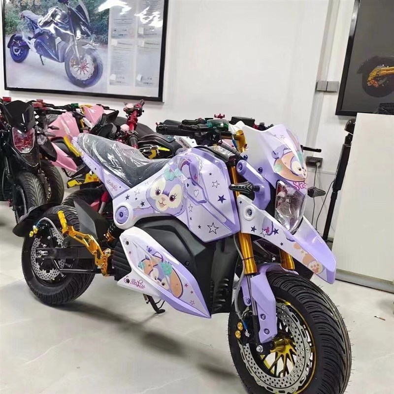 小猴子M5电摩电动摩托车Z6高速电动车72V跑车M3街车大功率电瓶车