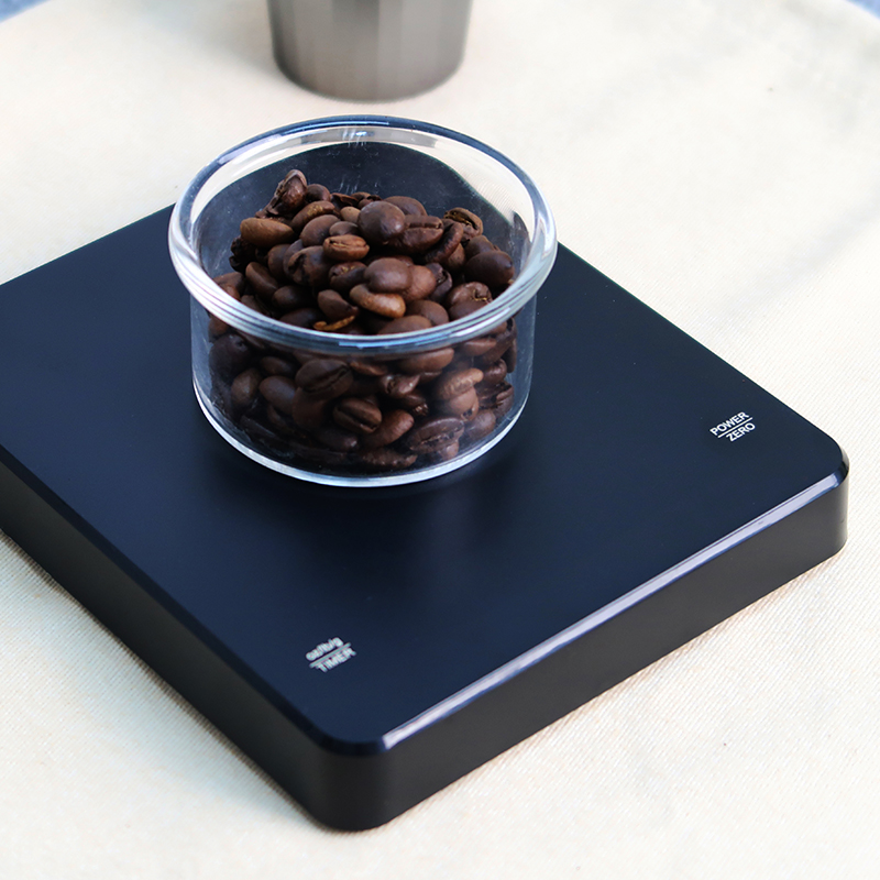 咖啡电子秤家用迷你手冲家用意式咖啡称克重专用计时秤精准厨房秤