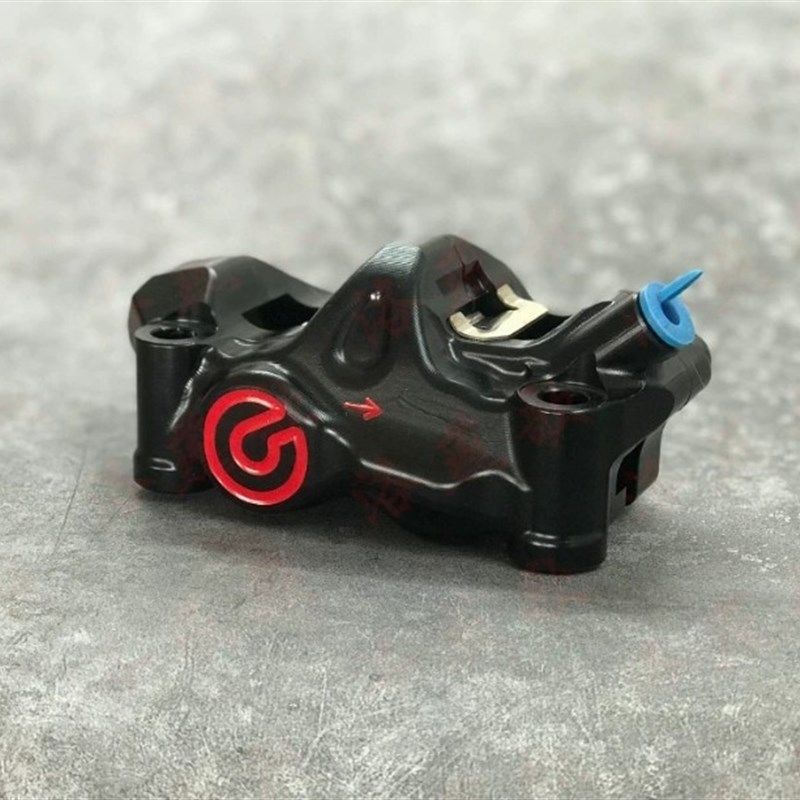 摩托车鲍鱼GP4RX 电镀镀镍银大辐射刹车卡钳刹车下泵 484大排摩托