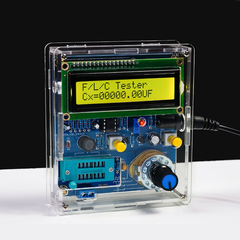 电容电感表套件频率表测量51单片机测试仪DIY模块制作电路板焊接