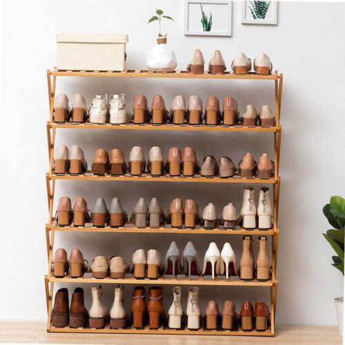 Installation free simple shoe rack folding shoe cabinet 鞋架