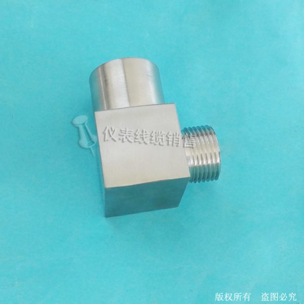不锈钢304内外丝弯头 直角异径接头m20x1.5-1/2npt-1/4npt-1/8npt
