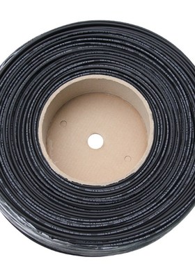 2倍黑色绝缘电工用电缆电线热缩管绝缘套管WS加厚热收缩管软管