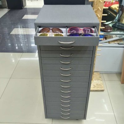 灰色全新环保眼镜陈列箱 眼镜样品展示柜 3D眼镜陈列柜 眼镜架192