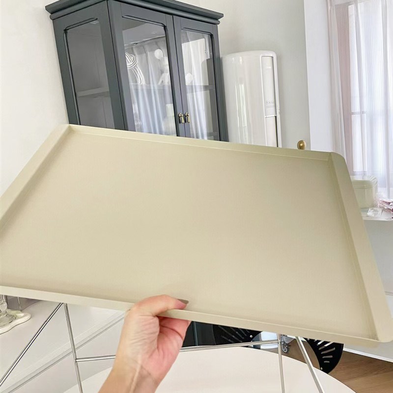 水天厨卫微波炉置物架o台面收纳层架不锈钢托盘收纳层架厨房置物