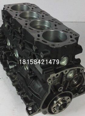 江淮HFC4DA1-2B发动机中缸总成 帅铃国三国四缸体气刹发动机