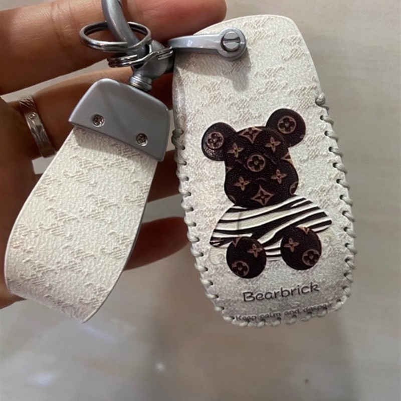 适用A G150钥匙套真皮OY LOY覆P古踏板钥匙保护包扣