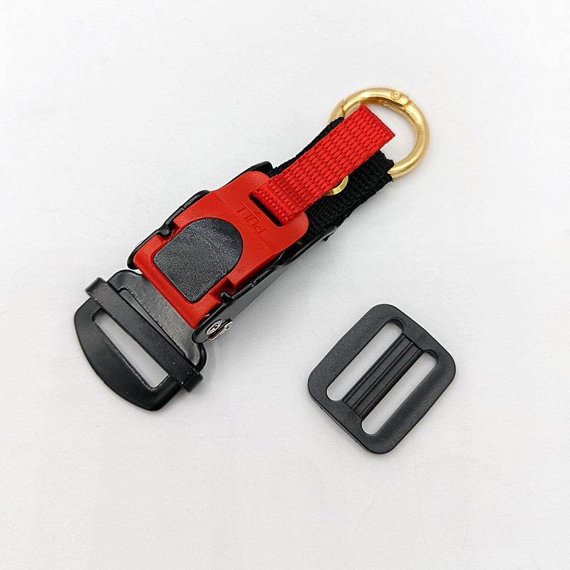 头盔金属双D扣改快速快插扣全盔通用型快拆T卡扣免拆线便捷