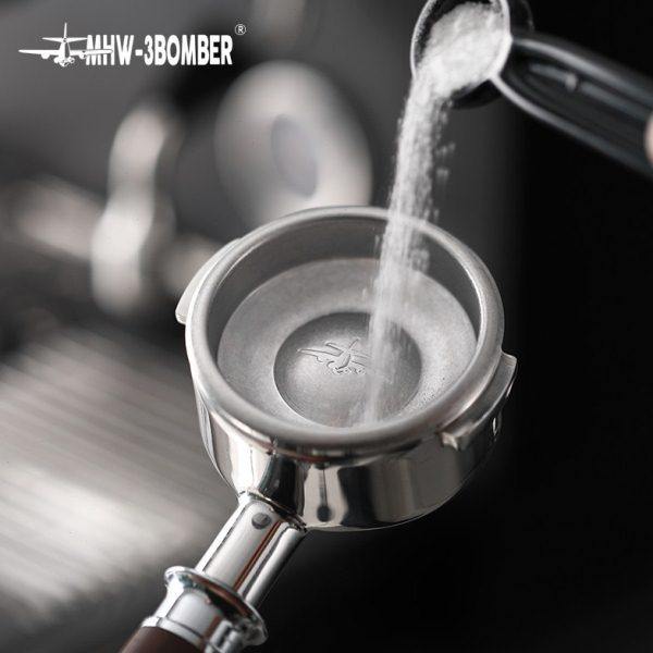 MHW-3BOMBER轰炸机半自动意式咖啡机不锈钢盲碗实木手柄58mm通用,餐饮具,配套器具,淘宝优惠券,粉丝福利购,淘宝优惠卷