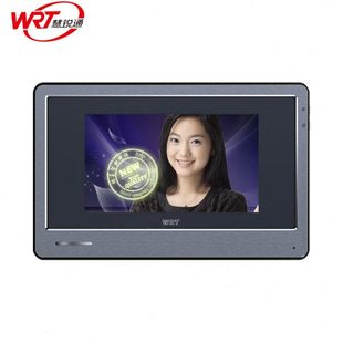 慧锐通智能楼宇可视对讲数字触控分机A2S 801CD8S7 WRT