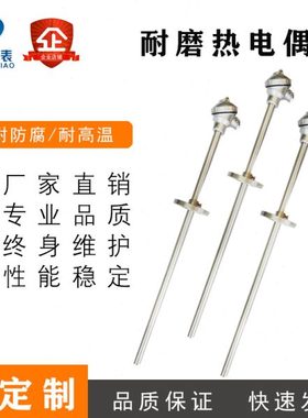 耐磨热电偶 WRNN-530/430 电厂循环流化床专用耐磨抗震热电偶