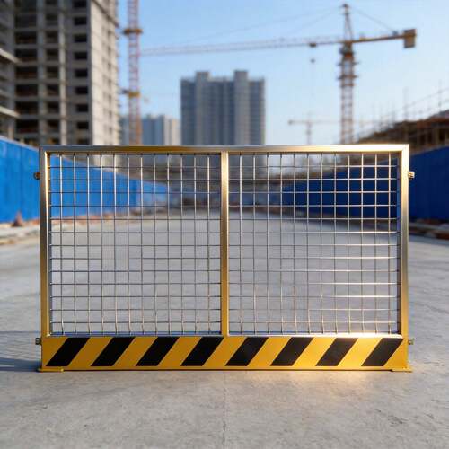 广西南宁厂家直销工地施工建筑警示基坑护栏隔离栏安全栏杆
