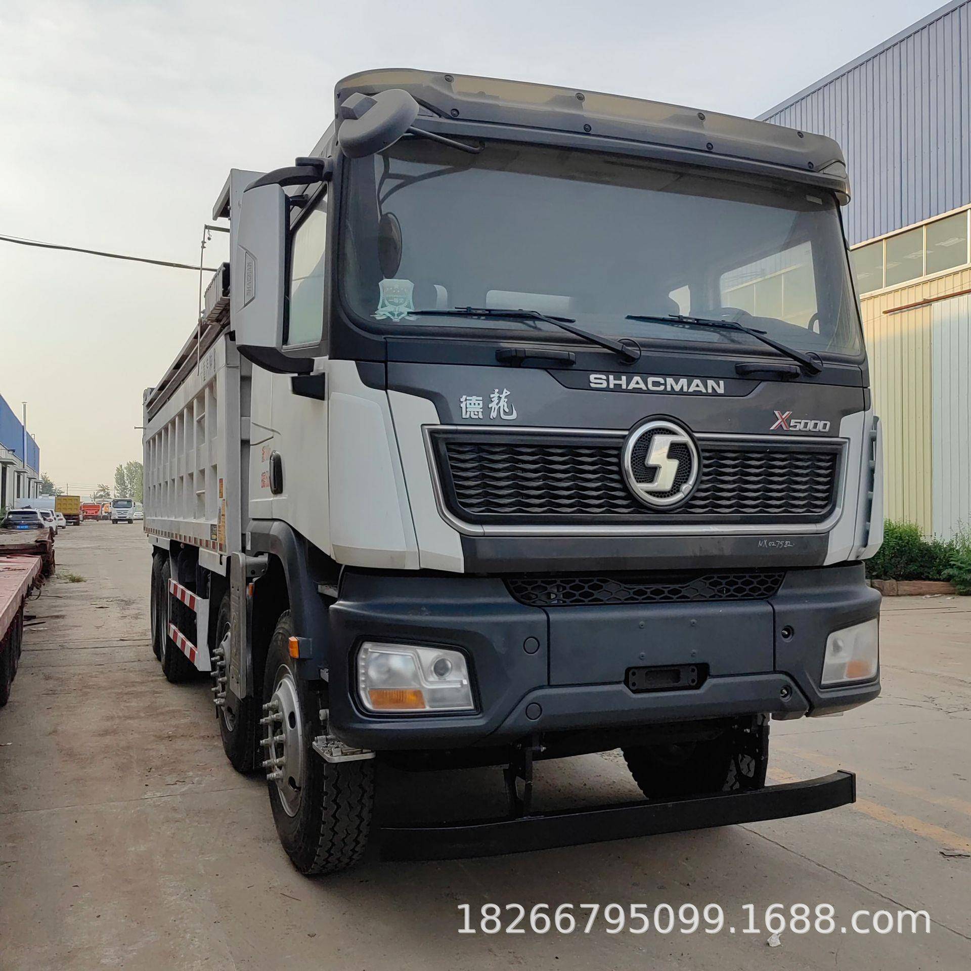 供应SHACMAN德龙X5000自卸车砂石翻斗车境外货车卡车渣土车