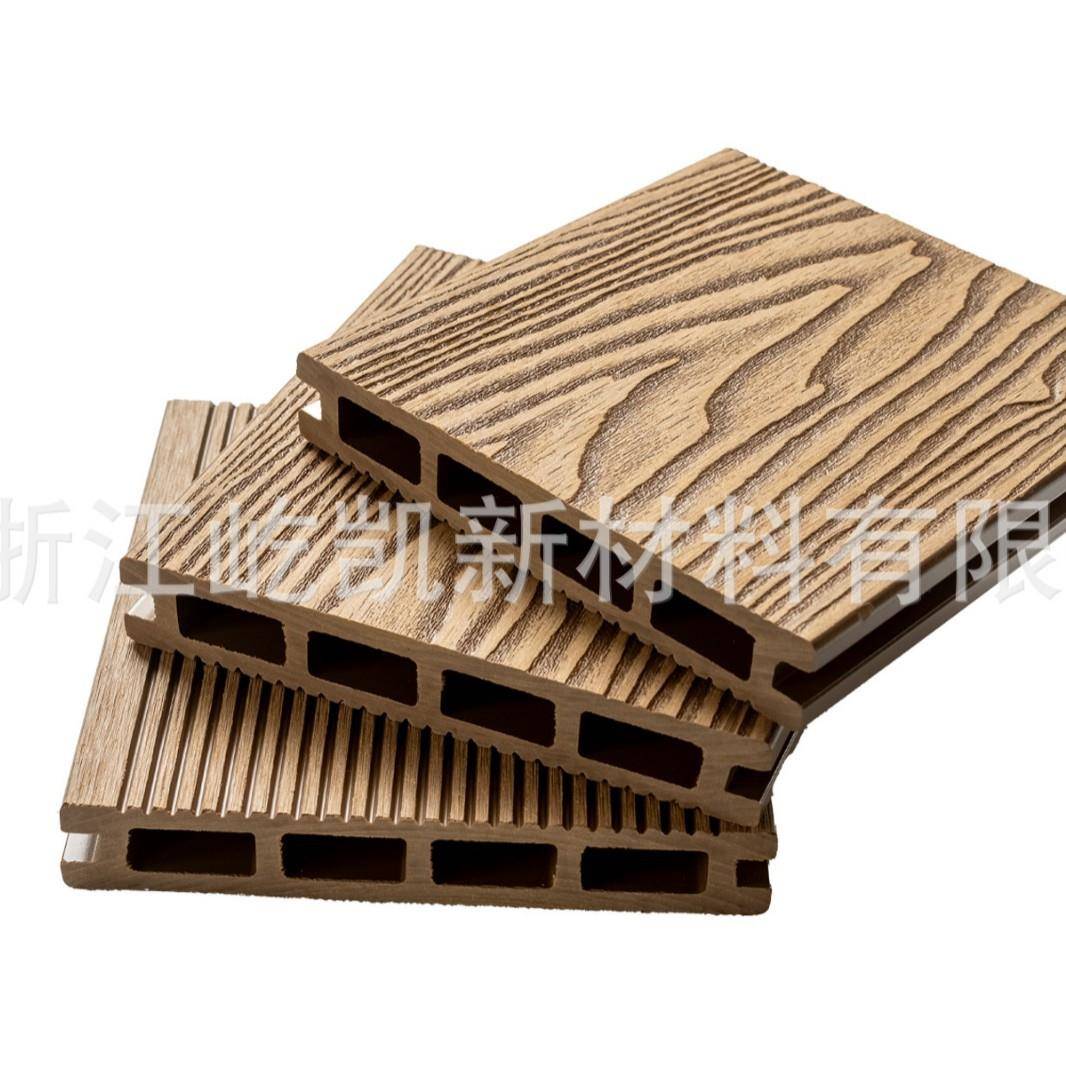 高端塑木地板户外露台花园阳台防腐木围栏庭院室外木塑板