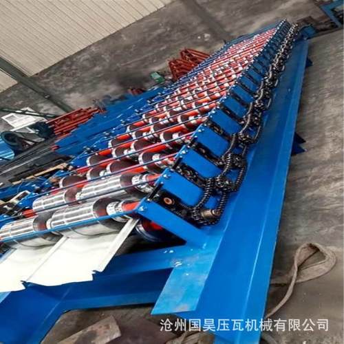 彩钢角驰470型彩瓦成型机屋顶板墙面板冷弯成型设备