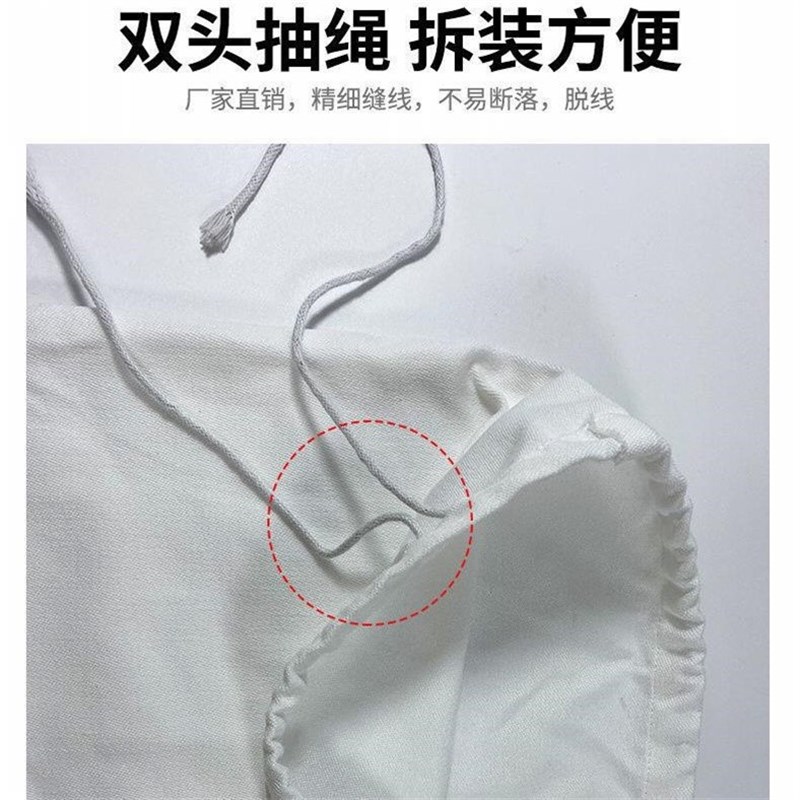 定做木工吸尘机布袋吸尘袋工业集尘布袋K布袋除尘布袋鼓风机配套