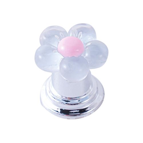 可爱花朵马桶按钮美甲专用卫生间水箱开关按键通用按压器提盖厕所