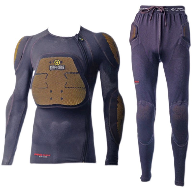 FF摩托车骑行护甲衣衬衣CE2机车赛车骑行服透气套装防摔护具男女