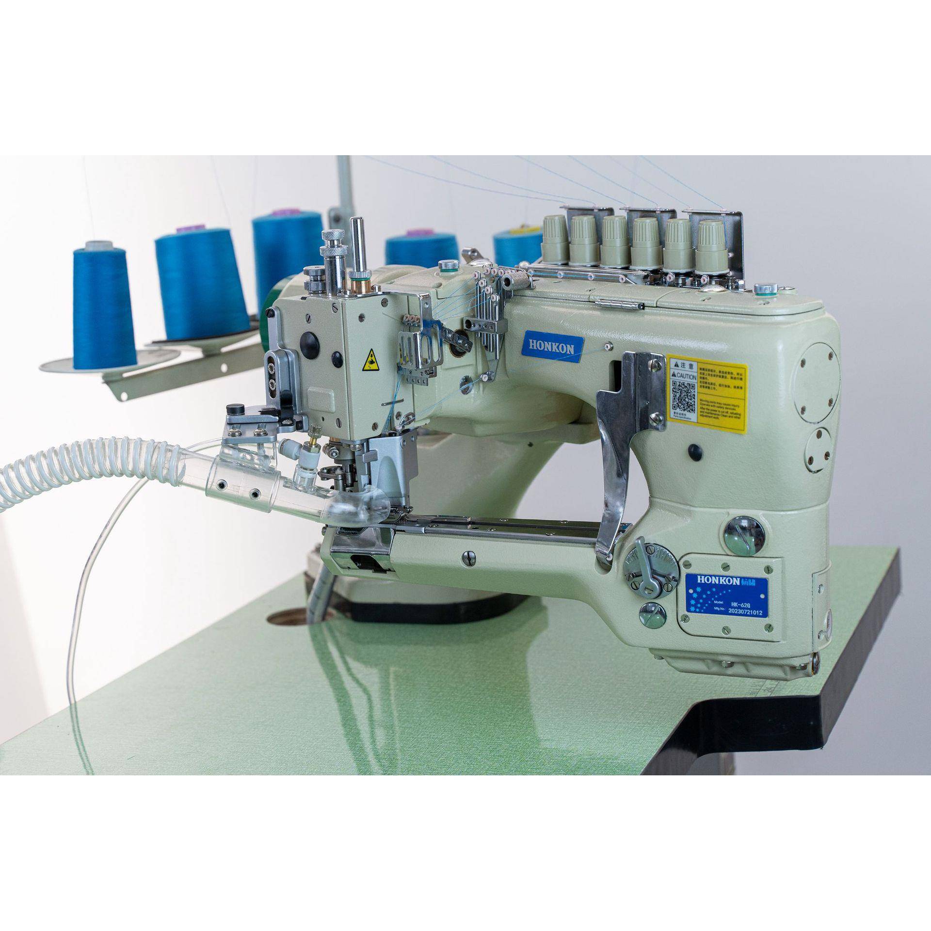 直驱四针六线拼缝机工业缝纫机接布机工厂直销质量保证