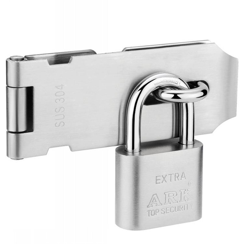 自动粘贴铁门门鼻子玻璃门v仿古大衣木门通道锁具门锁扣挂锁合叶