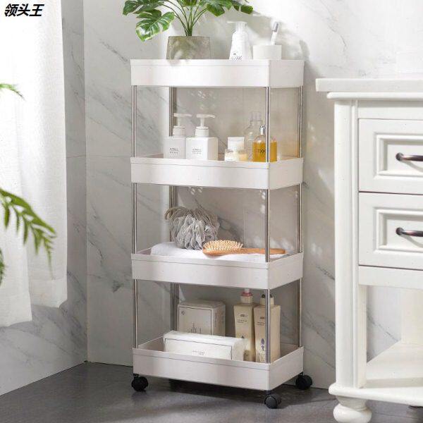 卫生间置物架落地多层厕所浴室洗手间缝隙小推车收纳架厨房领头王