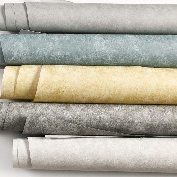 复古艺术漆纹素色无纺布现代简约高级墙纸电视背景墙壁纸客厅卧室