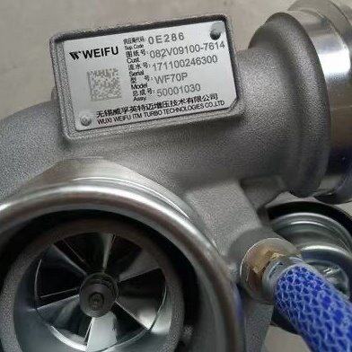 重汽曼卡D0834发动机国五53169880070 082V09100-7614涡轮增压器