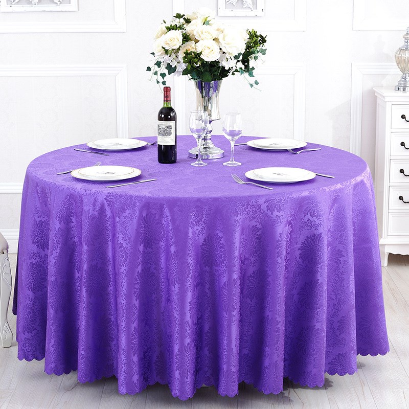 威林顿酒店圆形桌布餐桌布饭店D茶几台布欧V式方桌圆桌桌布