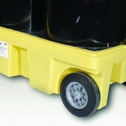 橡胶轮 全路况型油桶盛漏转运车5200 化工原料桶盛漏手推车