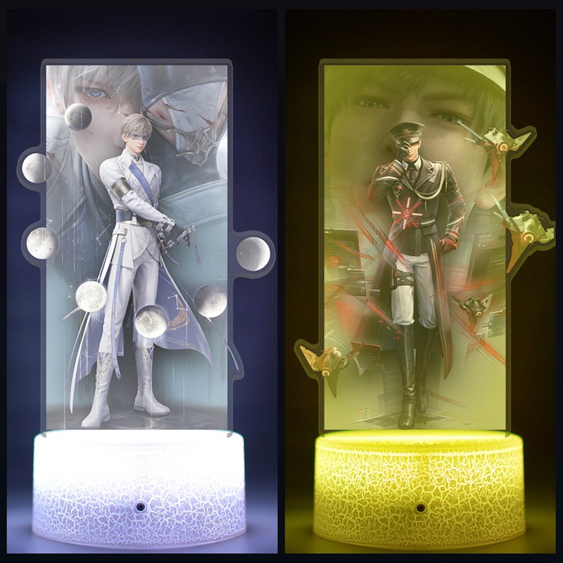 16彩遥控恋与深空祁煜黎深沈星回夏以I昼游戏周边立牌式夜灯礼物